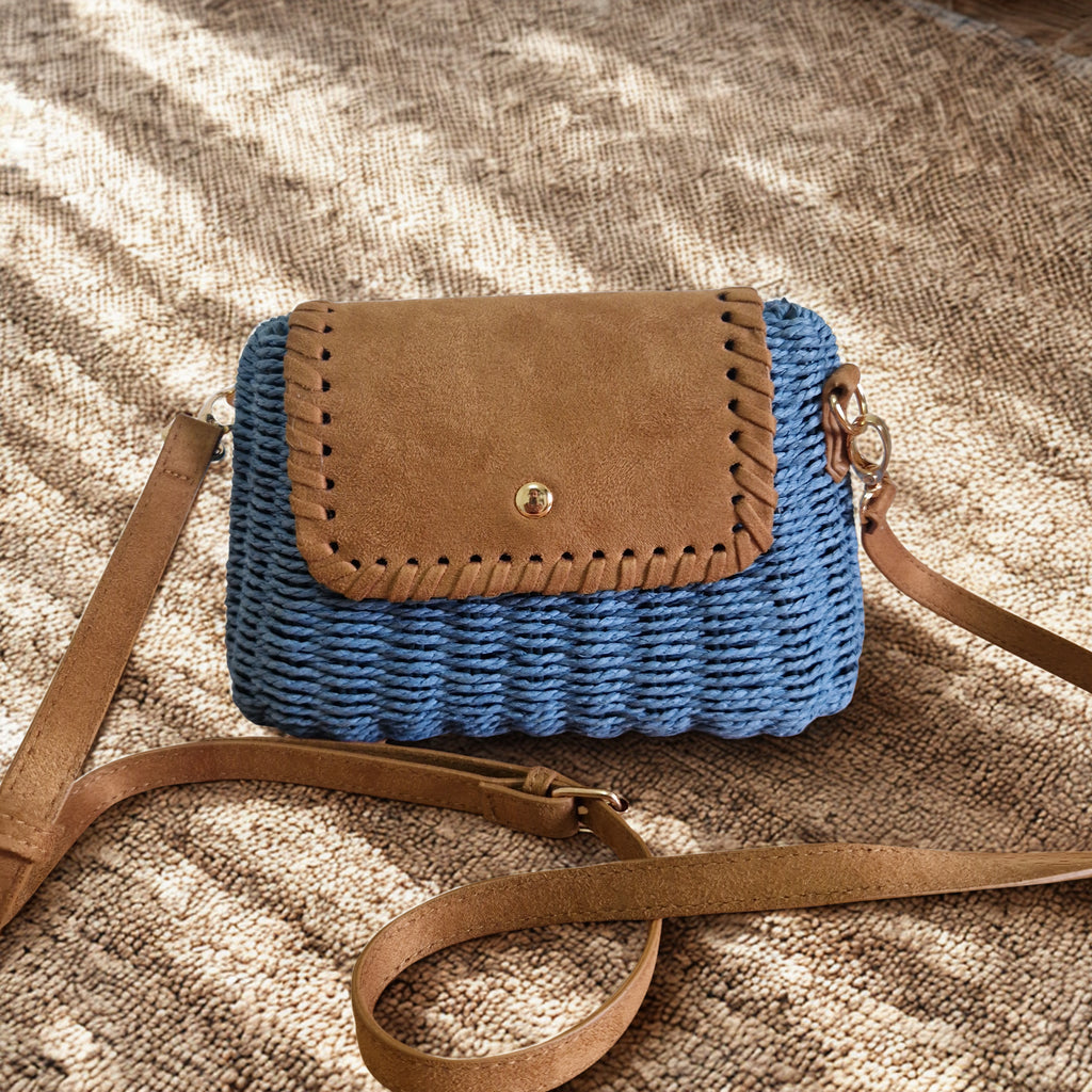 Bolso de mimbre