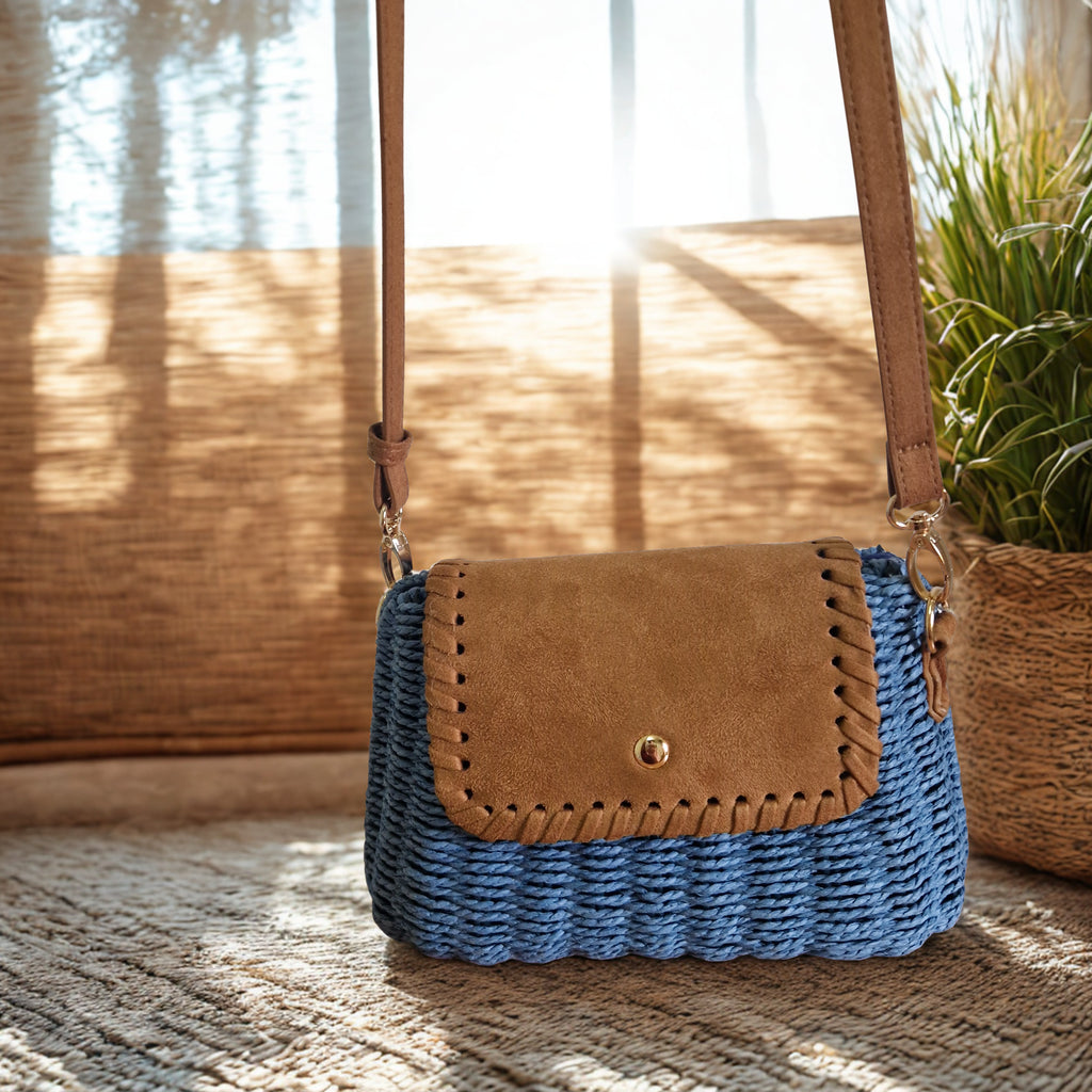 Bolso de mimbre