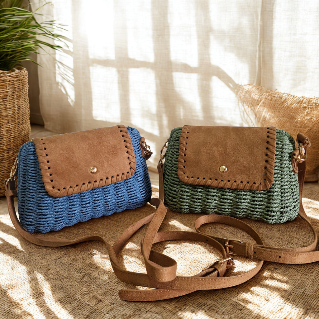 Bolso de mimbre