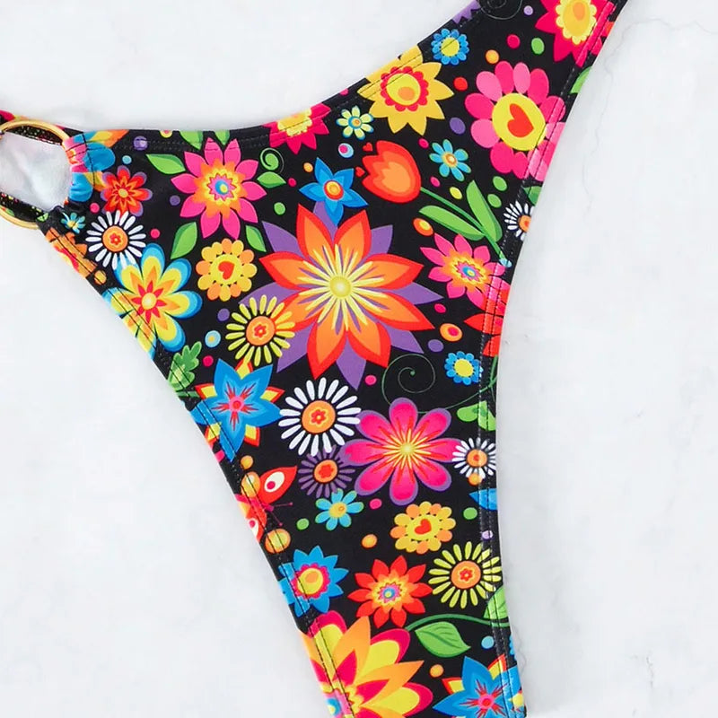 Bikini estampado floral