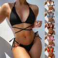 Bikini tiras cruzadas