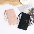 Cartera acolchada