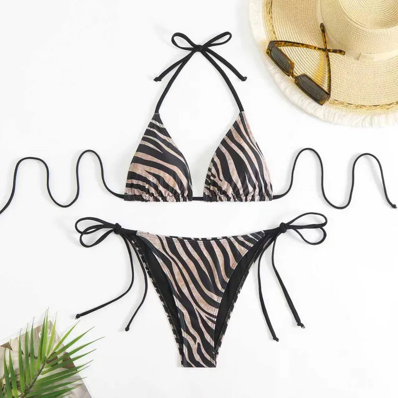 Bikini mit Animalprint