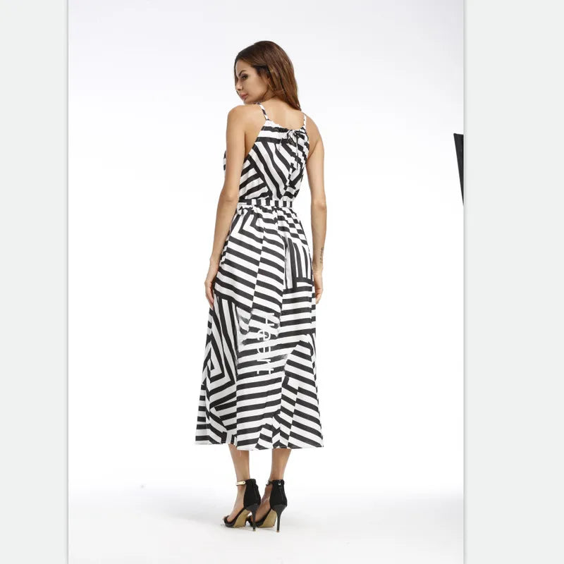 vestido geométrico